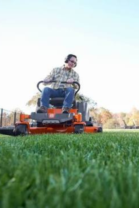 Mowing Grass